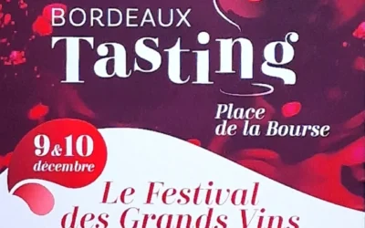 Décembre 2023 Terre de Vins Bordeaux Tasting